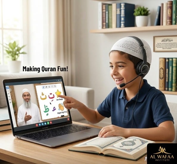 Making Quran Learning Fun : How We Engage Children in Virtual Classrooms